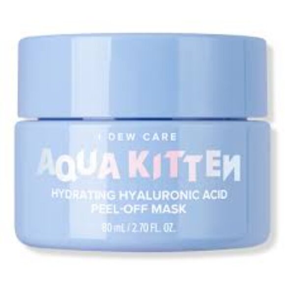 NIB- I DEW CARE AQUA KITTEN HUDRATING HYALURONIC ACID PEEL-OFF MASK 80 mL / 2.70 - Picture 2 of 7